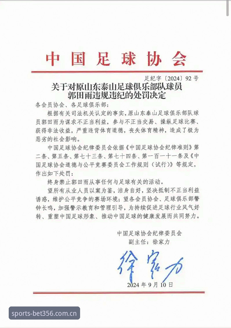 中国足协第三批禁足名单最新动态：17人终身禁赛，48人遭重罚